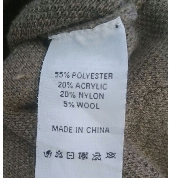 FOIL Crew Sweater Olive Green Unisex Medium - Picture 5 of 5